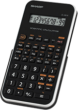 Sharp calculator photo